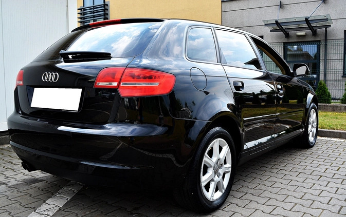 Audi A3 cena 26900 przebieg: 163000, rok produkcji 2008 z Dobrzany małe 191